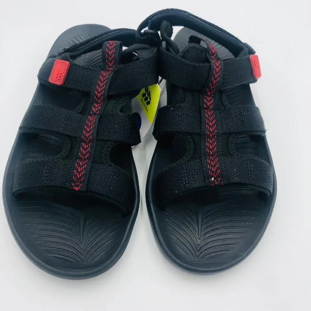 Brand New All In Motion Black Sandals For Men Size 6 Open Toe/ Summer‎ Shoes